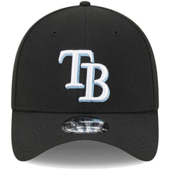 Tampa Bay Rays New Era Logo 39THIRTY Flex Hat - Black Hats