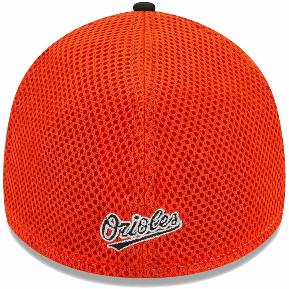Baltimore Orioles New Era Team Neo 39THIRTY Flex Hat - Black Hats