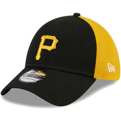 Pittsburgh Pirates New Era Team Neo 39THIRTY Flex Hat - Black Hats