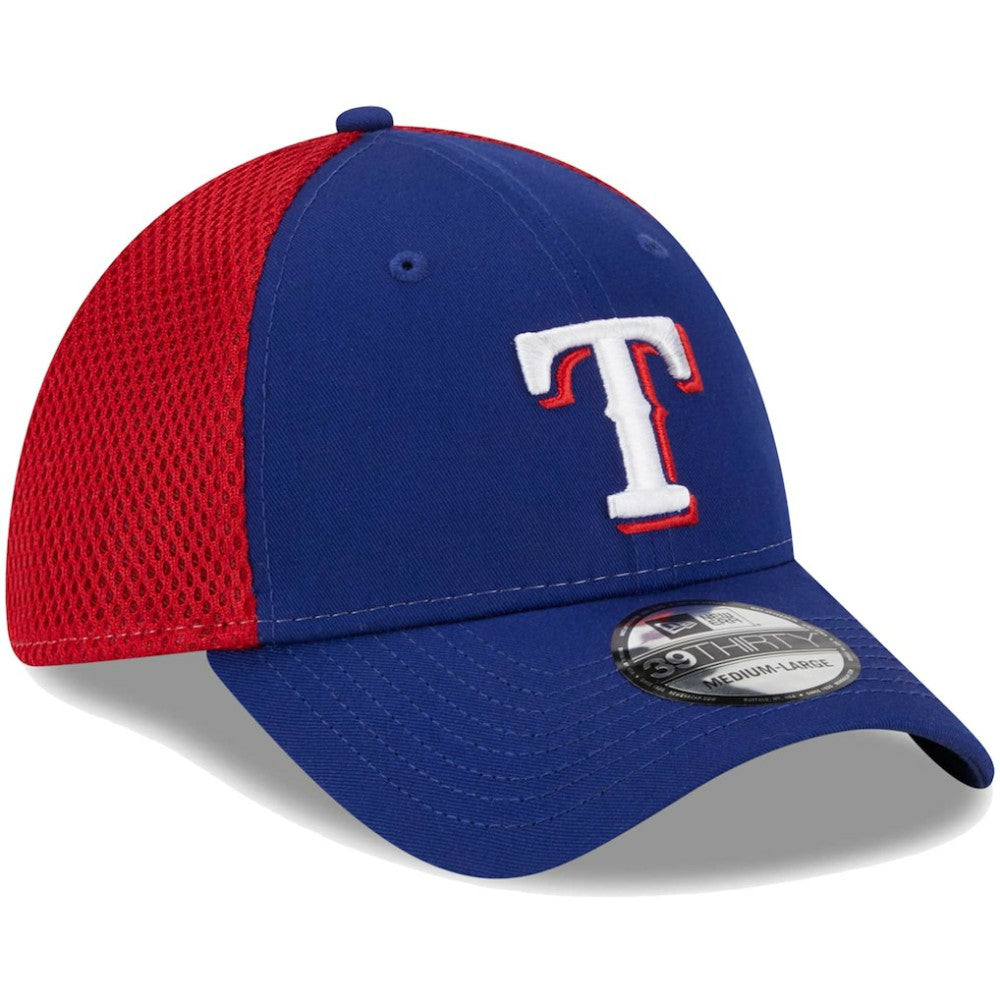Texas Rangers New Era Team Neo 39THIRTY Flex Hat - Royal Hats