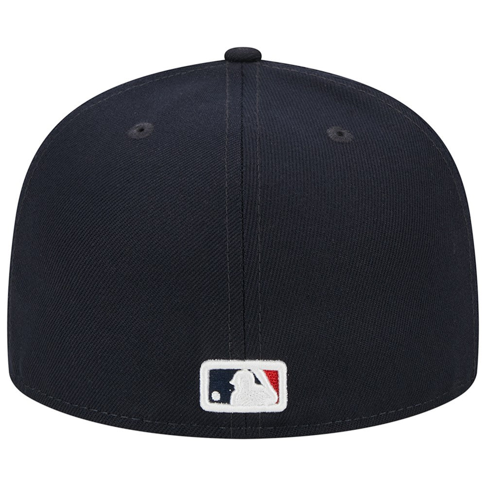 Cleveland Guardians New Era Primary Logo 2019 MLB All-Star Game Team Color 59FIFTY Fitted Hat - Navy Hats