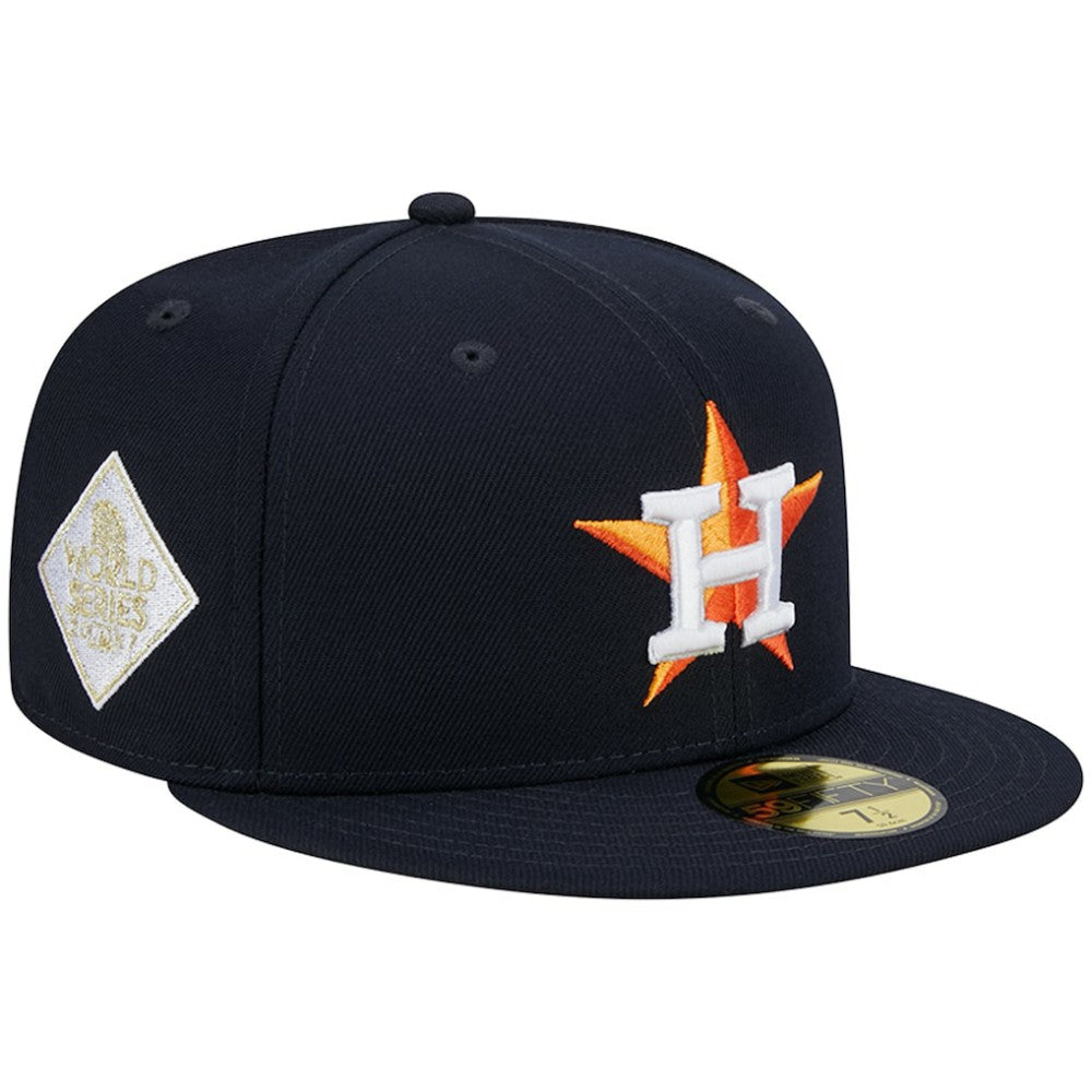 Houston Astros New Era  2017 World Series Team Color 59FIFTY Fitted Hat - Navy Hats