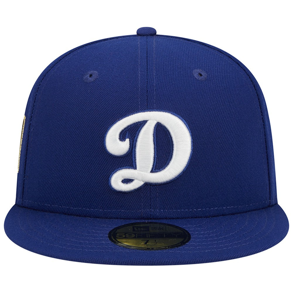 Los Angeles Dodgers New Era Alternate Logo 2020 World Series Team Color 59FIFTY Fitted Hat - Royal Hats