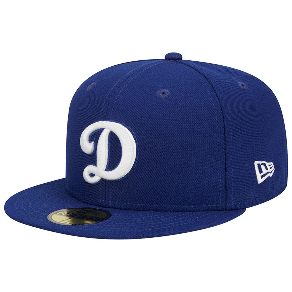 Los Angeles Dodgers New Era Alternate Logo 2020 World Series Team Color 59FIFTY Fitted Hat - Royal Hats