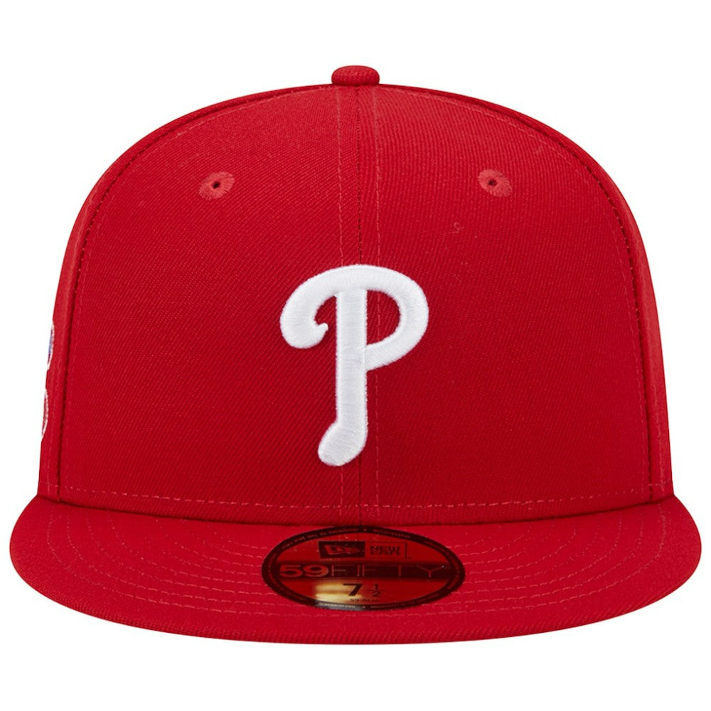 Philadelphia Phillies New Era  1980 World Series Team Color 59FIFTY Fitted Hat - Red Hats