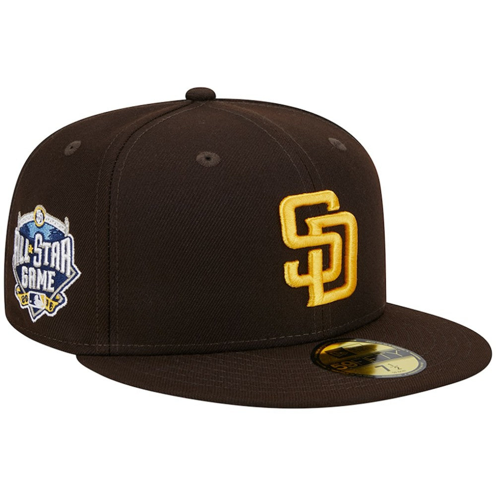 San Diego Padres New Era  2016 MLB All-Star Game Team Color 59FIFTY Fitted Hat - Brown Hats