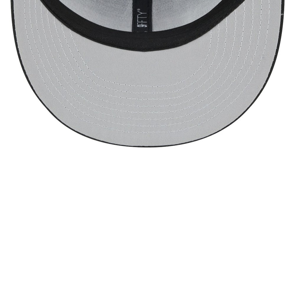 Colorado Rockies New Era Team Color Trucker 9FIFTY Snapback Hat - Black Hats
