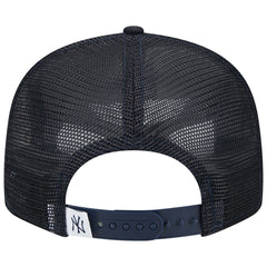 New York Yankees New Era Team Color Trucker 9FIFTY Snapback Hat - Navy Hats