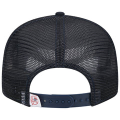 New York Yankees New Era Team Color Trucker 9FIFTY Snapback Hat - Navy Hats