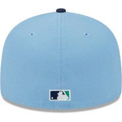 Chicago White Sox New Era Green Undervisor 59FIFTY Fitted Hat - Light Blue/Navy Hats
