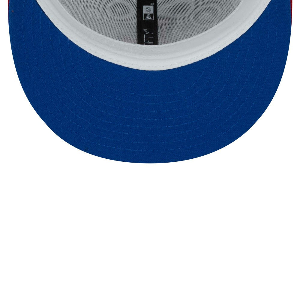 Los Angeles Dodgers New Era Undervisor 59FIFTY Fitted Hat - White/Red Hats