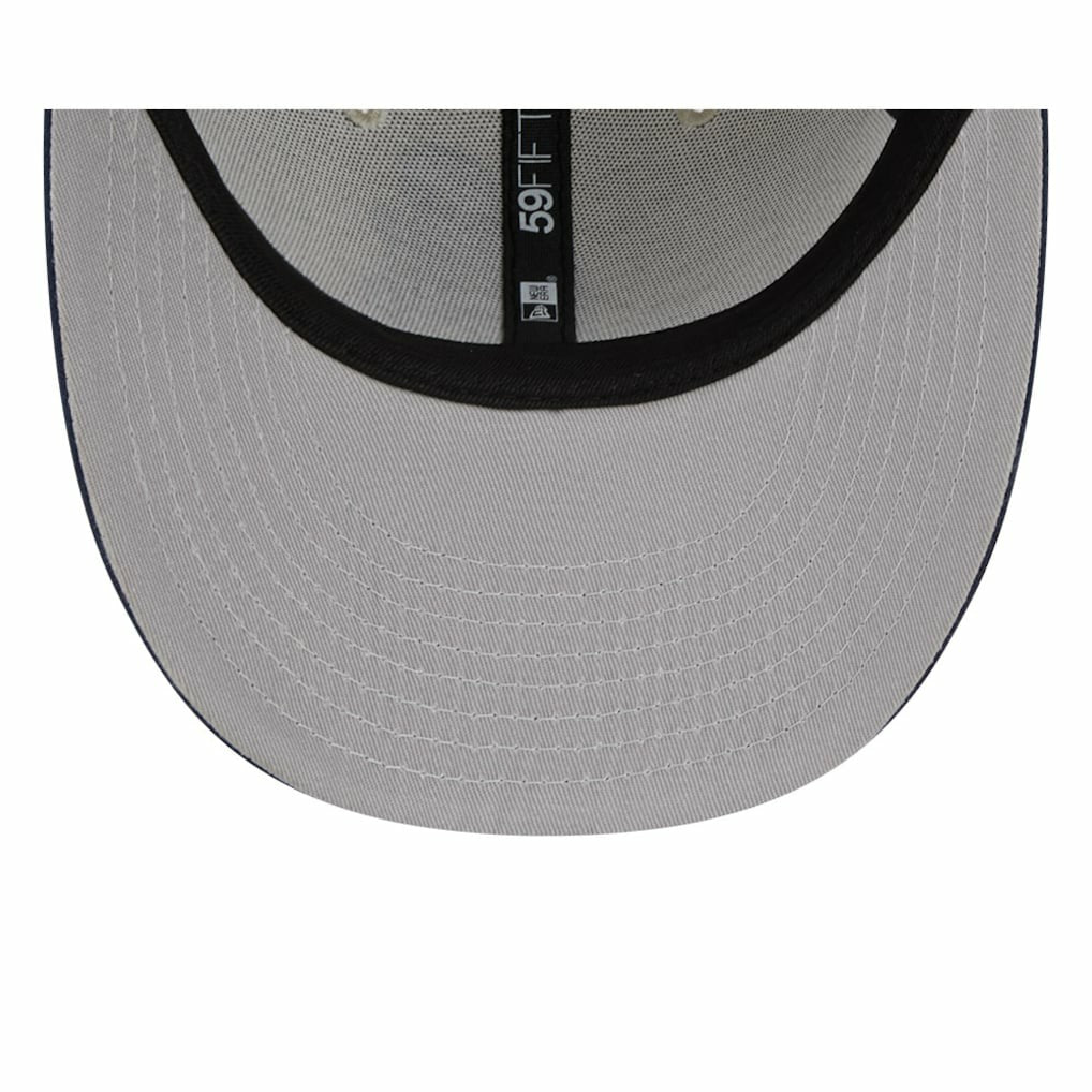 Dallas Cowboys New Era 2023 Sideline Historic Low Profile 59FIFTY Fitted Hat - Cream/Navy Hats