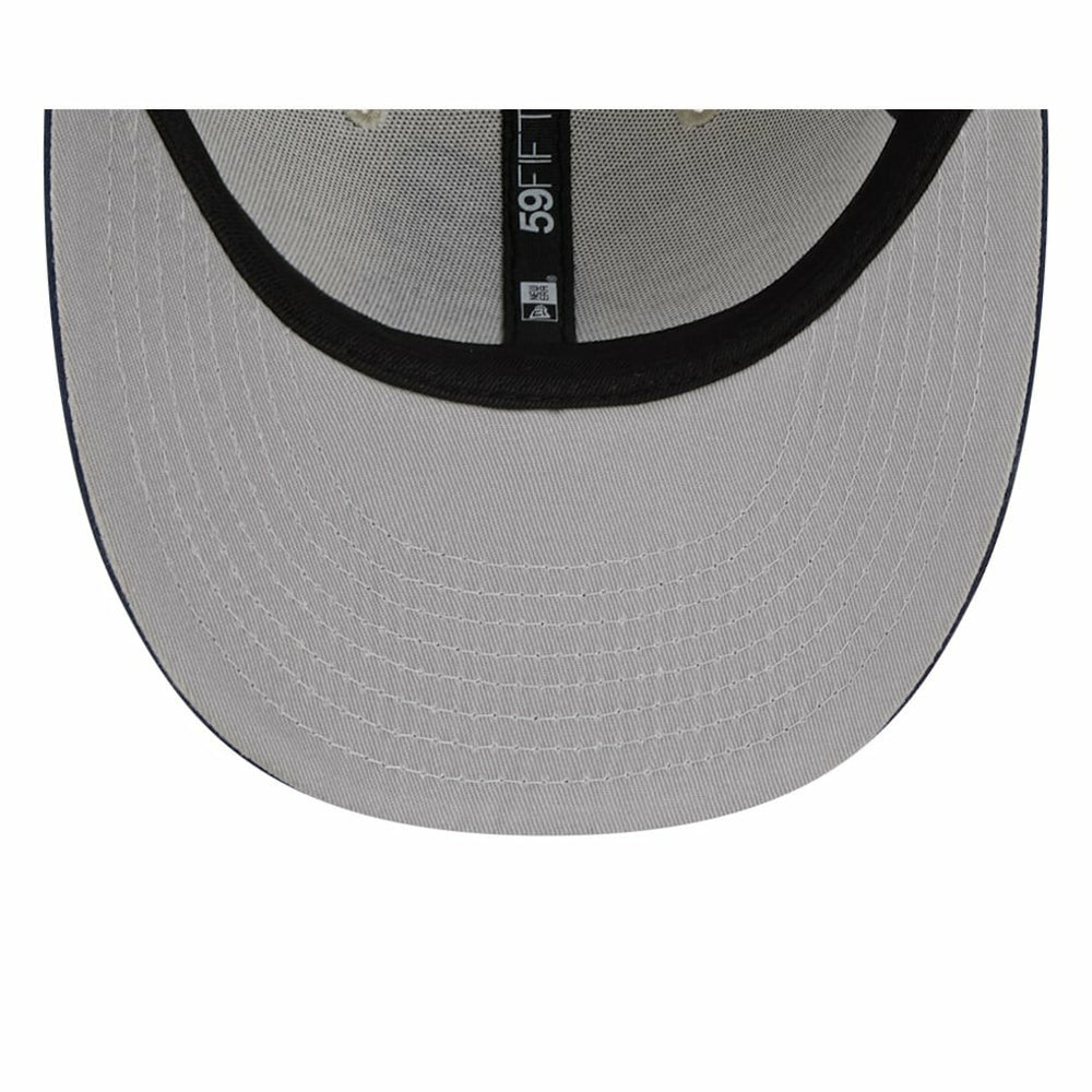 Dallas Cowboys New Era 2023 Sideline Historic Low Profile 59FIFTY Fitted Hat - Cream/Navy Hats