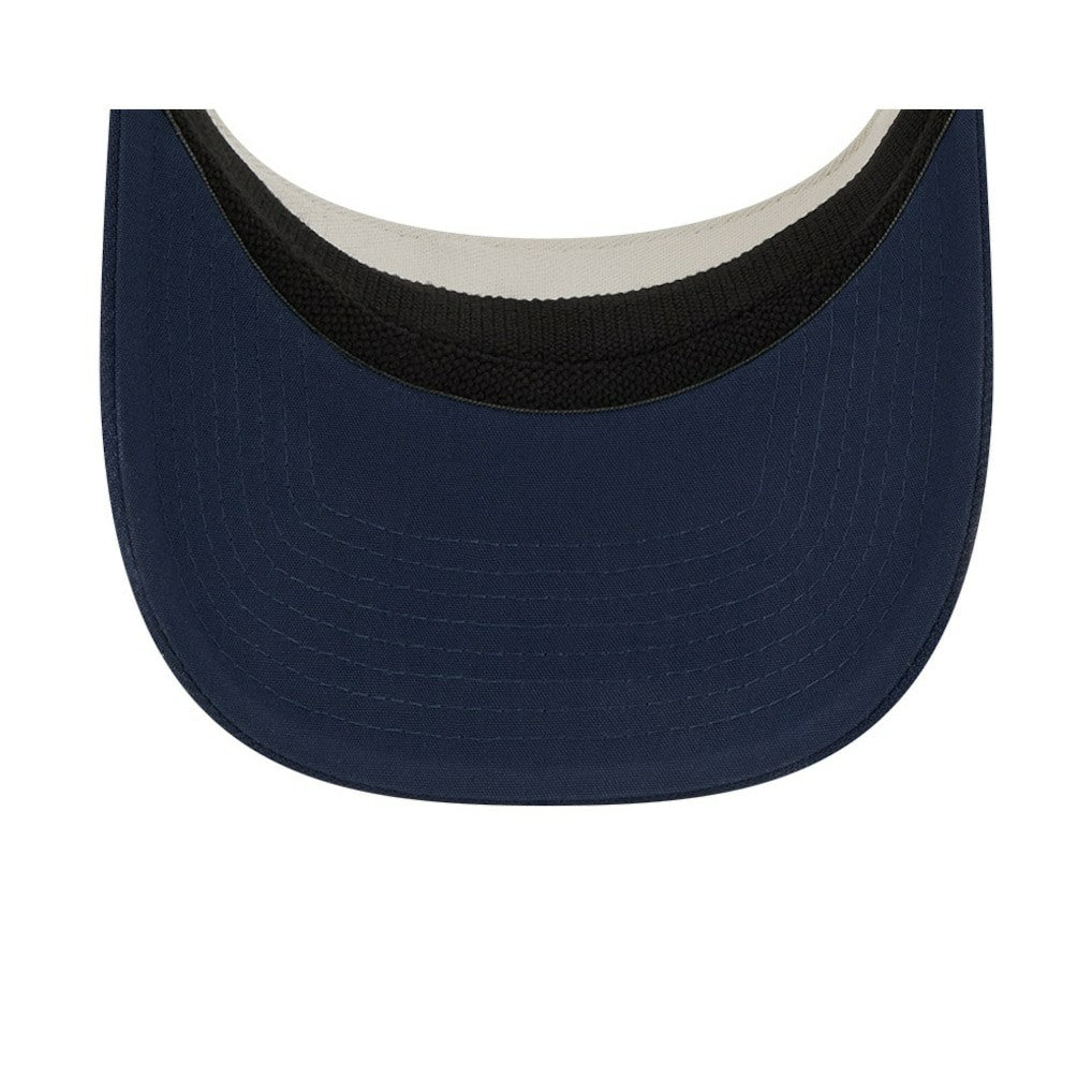 Dallas Cowboys New Era 2023 Sideline Historic Adjustable Visor - Cream/Navy