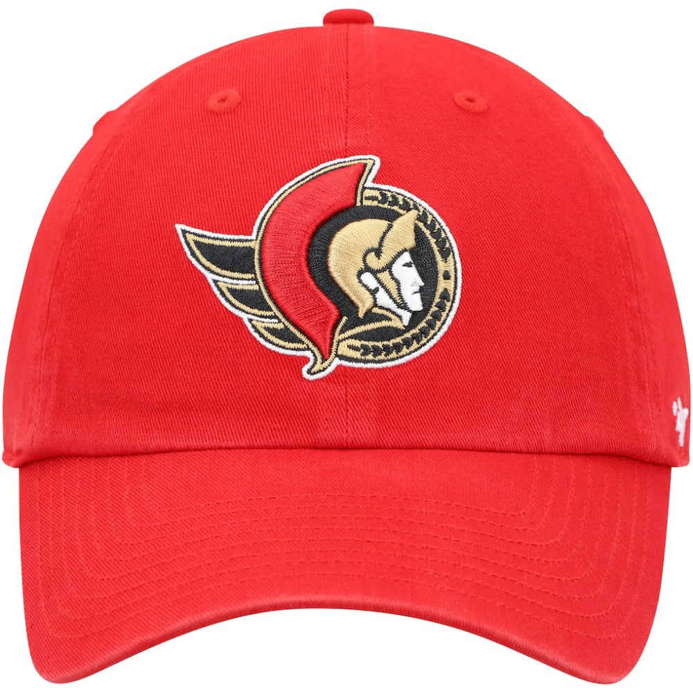 Ottawa Senators '47 Team Clean Up Adjustable Hat - Red | US 200016667