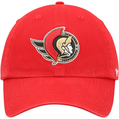 Ottawa Senators '47 Team Clean Up Adjustable Hat - Red | US 200016667