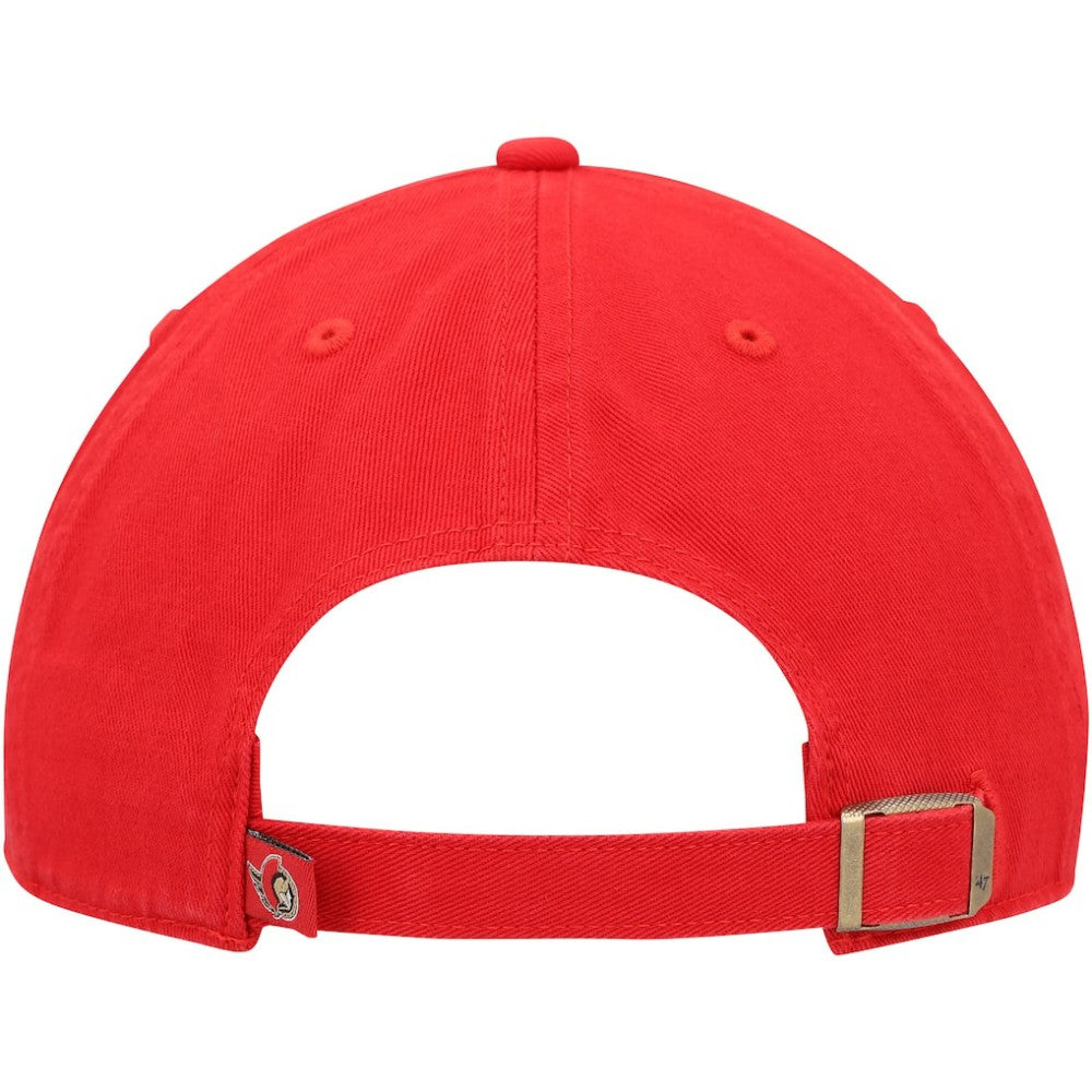 Ottawa Senators '47 Team Clean Up Adjustable Hat - Red | US 200016667