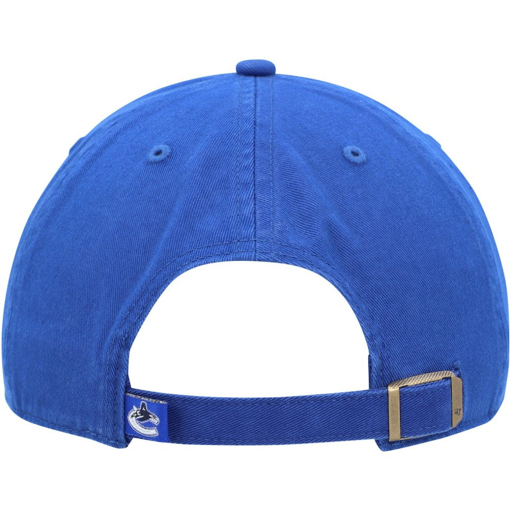 Vancouver Canucks '47 Team Clean Up Adjustable Hat - Blue | US 200016670