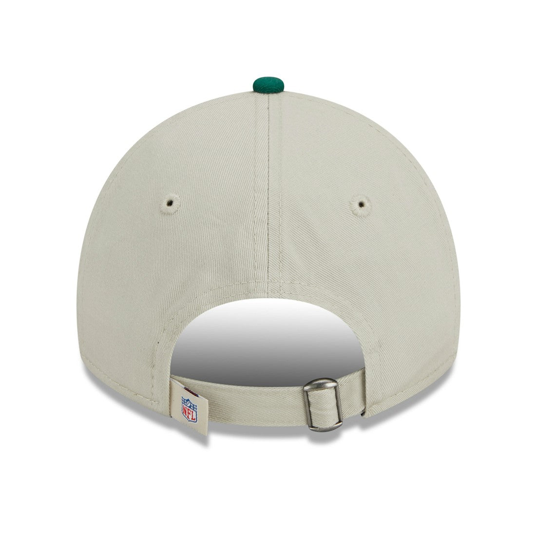 New York Jets New Era 2023 Sideline Historic 9TWENTY Adjustable Hat - Cream/Green Hats