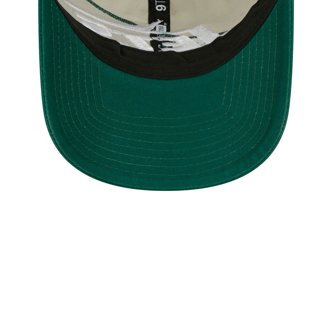 New York Jets New Era 2023 Sideline Historic 9TWENTY Adjustable Hat - Cream/Green Hats