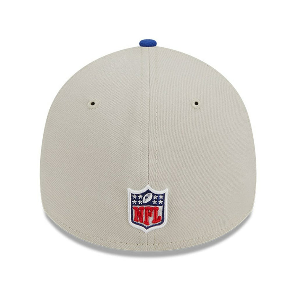Buffalo Bills New Era 2023 Sideline Historic 39THIRTY Flex Hat - Cream/Royal Hats