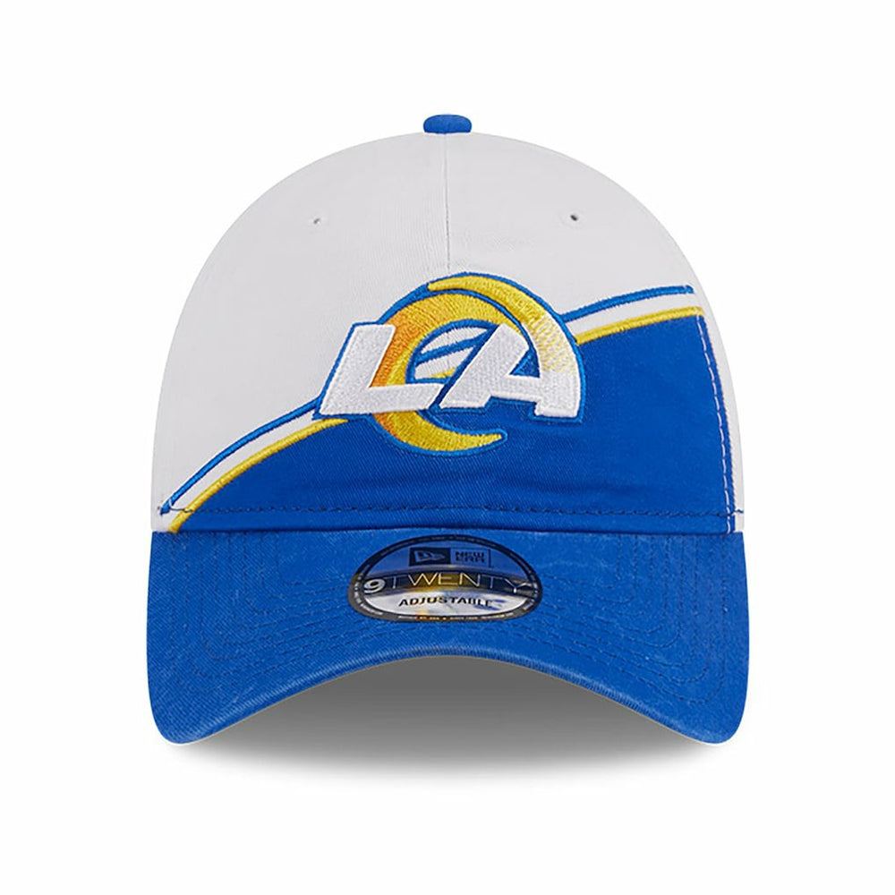 Los Angeles Rams New Era Youth 2023 Sideline 9TWENTY Adjustable Hat - White/Royal Hats