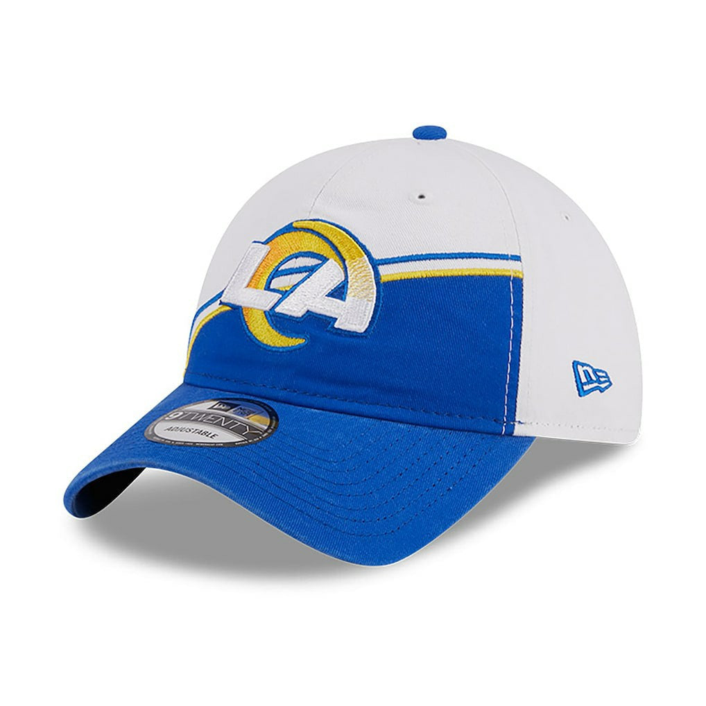 Los Angeles Rams New Era Youth 2023 Sideline 9TWENTY Adjustable Hat - White/Royal Hats