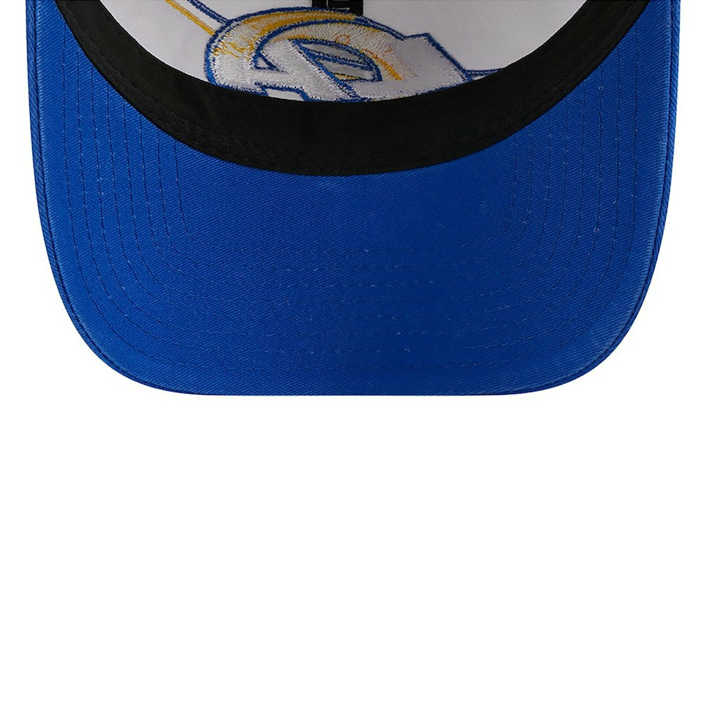 Los Angeles Rams New Era Youth 2023 Sideline 9TWENTY Adjustable Hat - White/Royal Hats