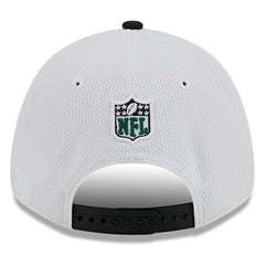 New York Jets New Era 2023 Sideline 9FORTY Adjustable Hat - White/Black Hats