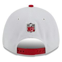 Tampa Bay Buccaneers New Era 2023 Sideline 9FORTY Adjustable Hat - White/Red Hats