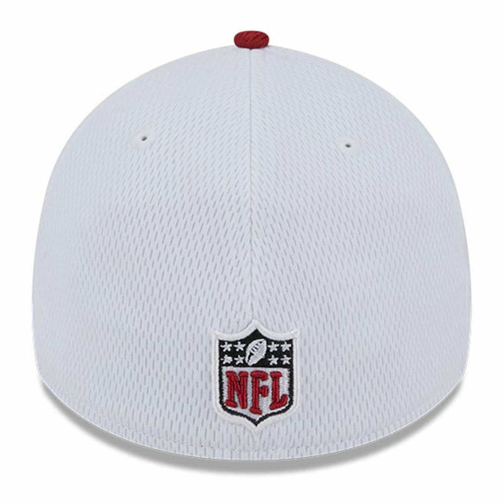 Arizona Cardinals New Era 2023 Sideline 39THIRTY Flex Hat - White/Cardinal Hats
