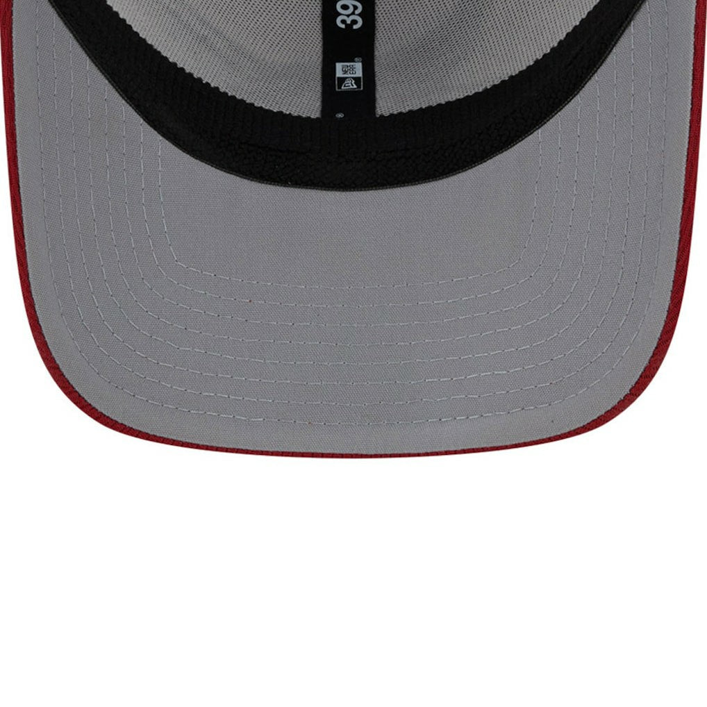 Arizona Cardinals New Era 2023 Sideline 39THIRTY Flex Hat - White/Cardinal Hats