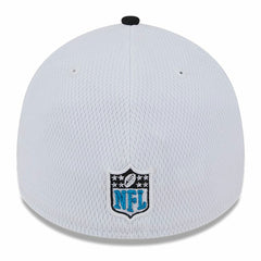 Carolina Panthers New Era 2023 Sideline 39THIRTY Flex Hat - White/Black Hats