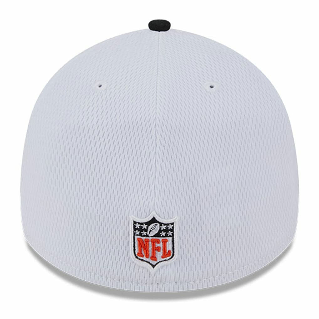 Cincinnati Bengals New Era 2023 Sideline 39THIRTY Flex Hat - White/Black Hats