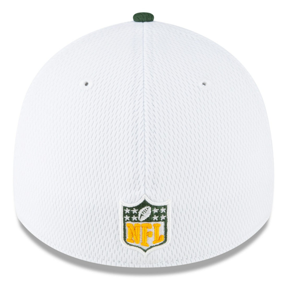 Green Bay Packers New Era 2023 Sideline 39THIRTY Flex Hat - White/Green Hats