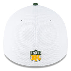 Green Bay Packers New Era 2023 Sideline 39THIRTY Flex Hat - White/Green Hats