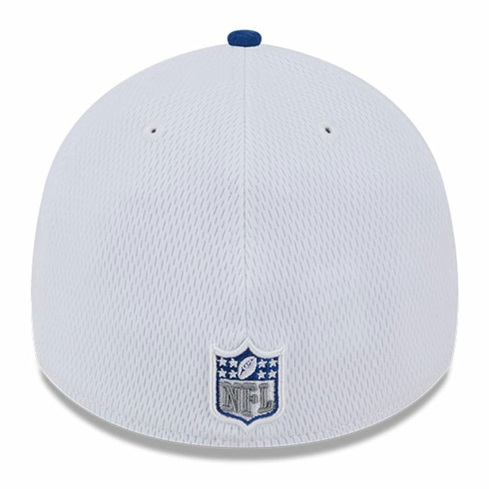 Indianapolis Colts New Era 2023 Sideline 39THIRTY Flex Hat - White/Royal Hats