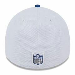 Indianapolis Colts New Era 2023 Sideline 39THIRTY Flex Hat - White/Royal Hats