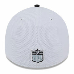 Las Vegas Raiders New Era 2023 Sideline 39THIRTY Flex Hat - White/Black Hats