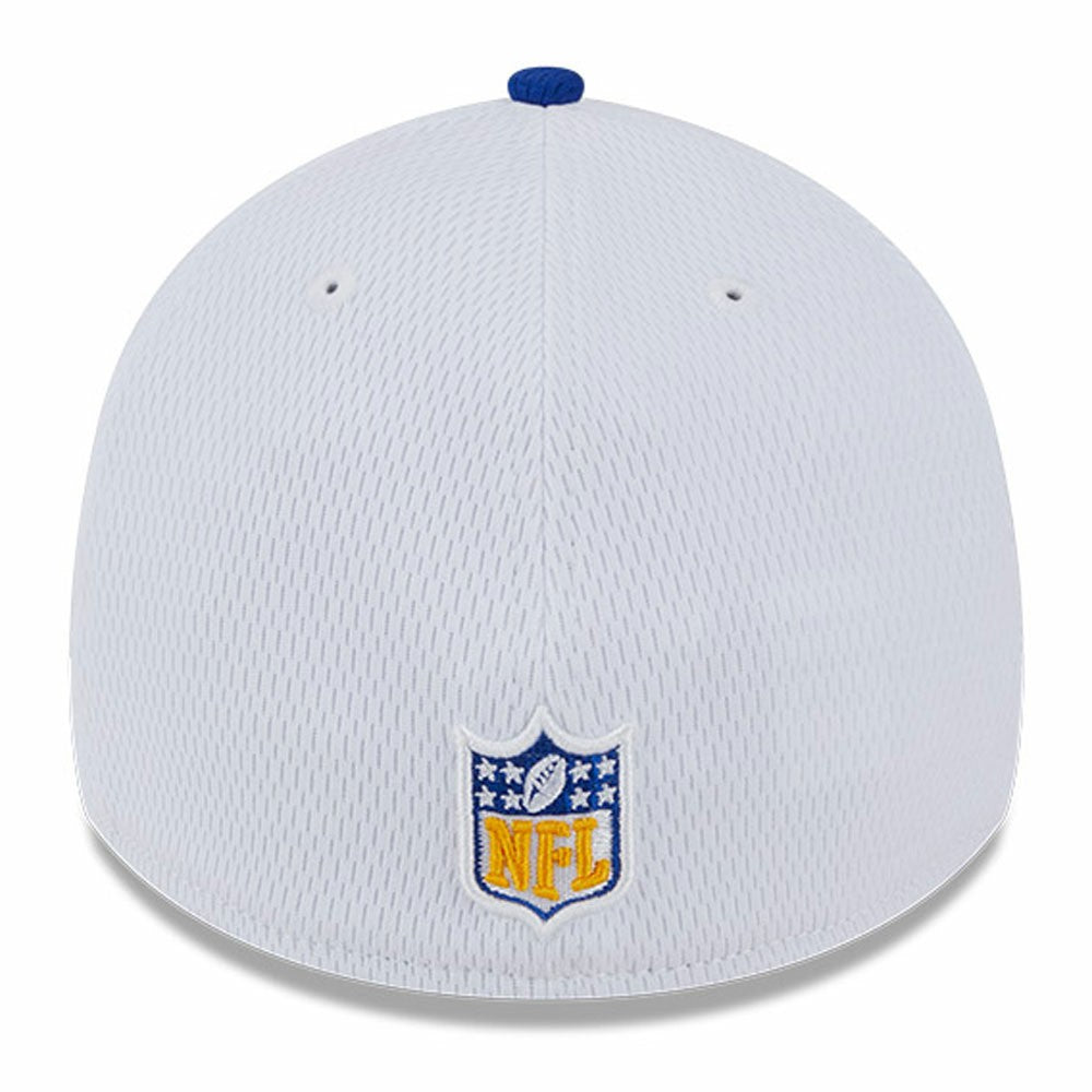 Los Angeles Chargers New Era 2023 Sideline 39THIRTY Flex Hat - White/Blue Hats