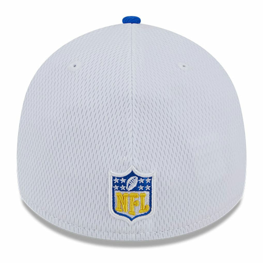 Los Angeles Rams New Era 2023 Sideline 39THIRTY Flex Hat - White/Royal Hats
