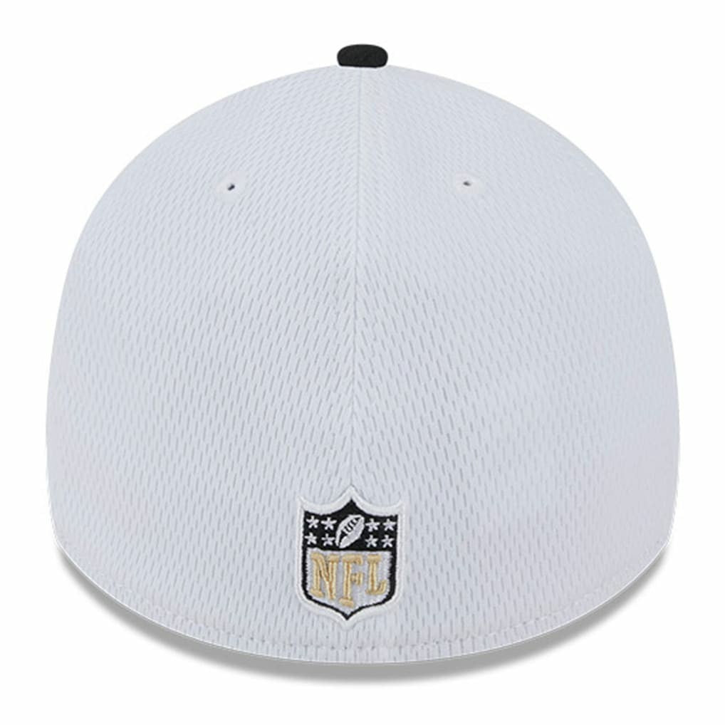New Orleans Saints New Era 2023 Sideline 39THIRTY Flex Hat - White/Black Hats