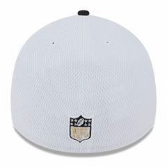 New Orleans Saints New Era 2023 Sideline 39THIRTY Flex Hat - White/Black Hats