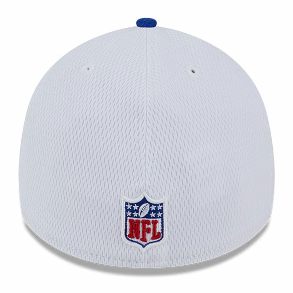 New York Giants New Era 2023 Sideline 39THIRTY Flex Hat - White/Royal Hats