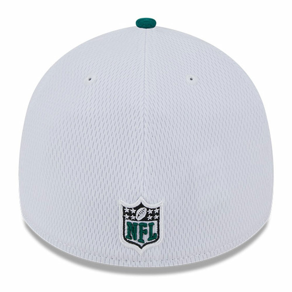 New York Jets New Era 2023 Sideline 39THIRTY Flex Hat - White/Green Hats