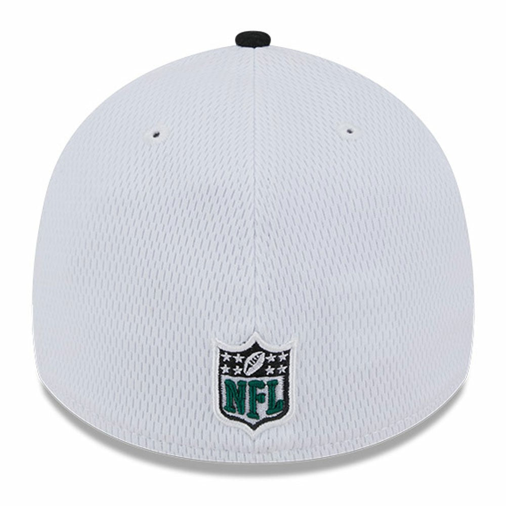 New York Jets New Era 2023 Sideline 39THIRTY Flex Hat - White/Black Hats