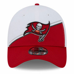 Tampa Bay Buccaneers New Era 2023 Sideline 39THIRTY Flex Hat - White/Red Hats