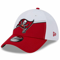 Tampa Bay Buccaneers New Era 2023 Sideline 39THIRTY Flex Hat - White/Red Hats