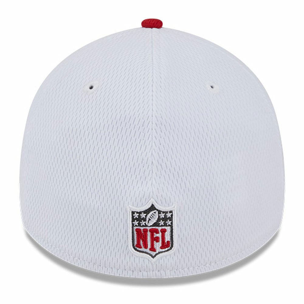 Tampa Bay Buccaneers New Era 2023 Sideline 39THIRTY Flex Hat - White/Red Hats