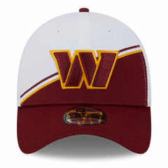 Washington Commanders New Era 2023 Sideline 39THIRTY Flex Hat - White/Burgundy Hats